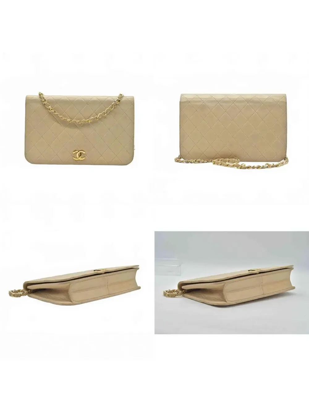 Chanel Timeless Classic Quilted Single Flap with 24K GHW